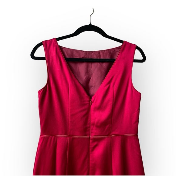 Banana Republic red cocktail dress size 4 - Picture 2 of 10